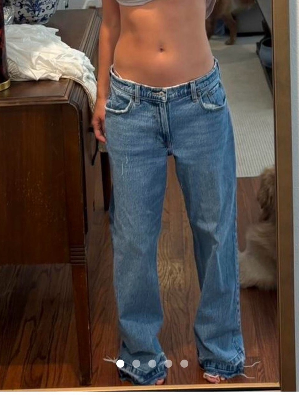 Abercrombie & Fitch The 90's Baggy Low Rise Jeans